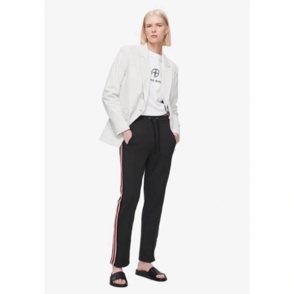ANINE BING Nico Striped Track Pant - Picture 6 of 16